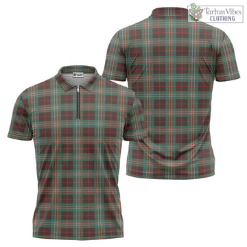 Scott Brown Ancient Tartan Zipper Polo Shirt