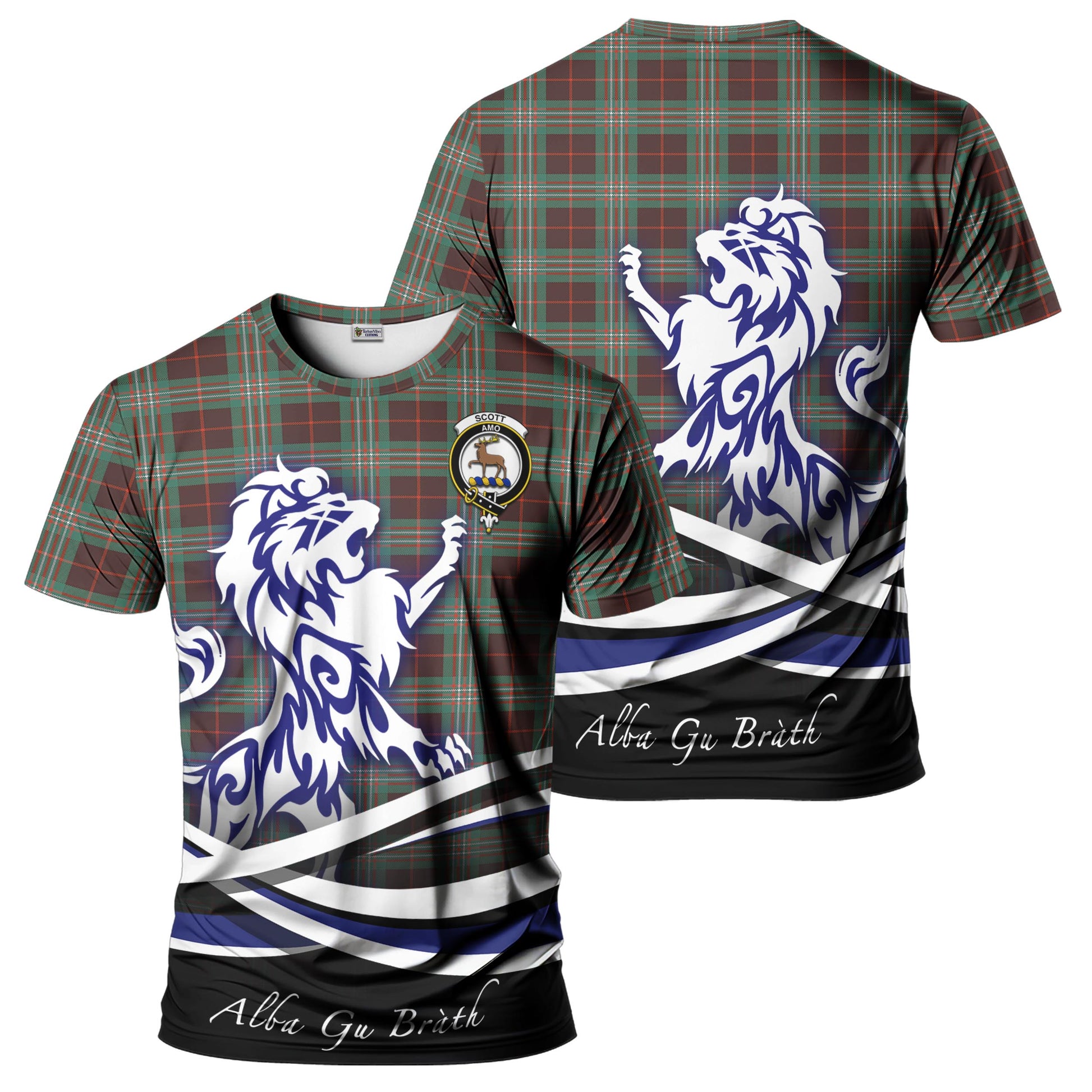 scott-brown-ancient-tartan-t-shirt-with-alba-gu-brath-regal-lion-emblem