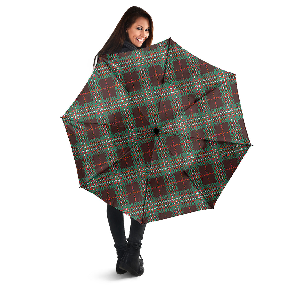 Scott Brown Ancient Tartan Umbrella - Tartanvibesclothing