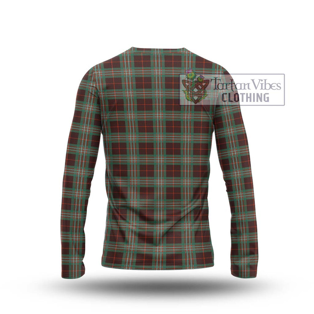 Scott Brown Ancient Tartan Long Sleeve T-Shirt with Family Crest DNA In Me Style - Tartanvibesclothing Shop