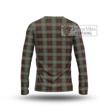 Scott Brown Ancient Tartan Long Sleeve T-Shirt with Family Crest DNA In Me Style