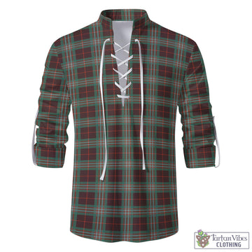 Scott Brown Ancient Tartan Men's Scottish Traditional Jacobite Ghillie Kilt Shirt