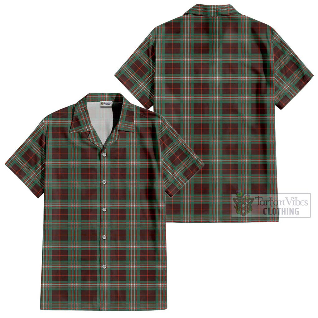 Scott Brown Ancient Tartan Cotton Hawaiian Shirt Kid - Tartanvibesclothing Shop