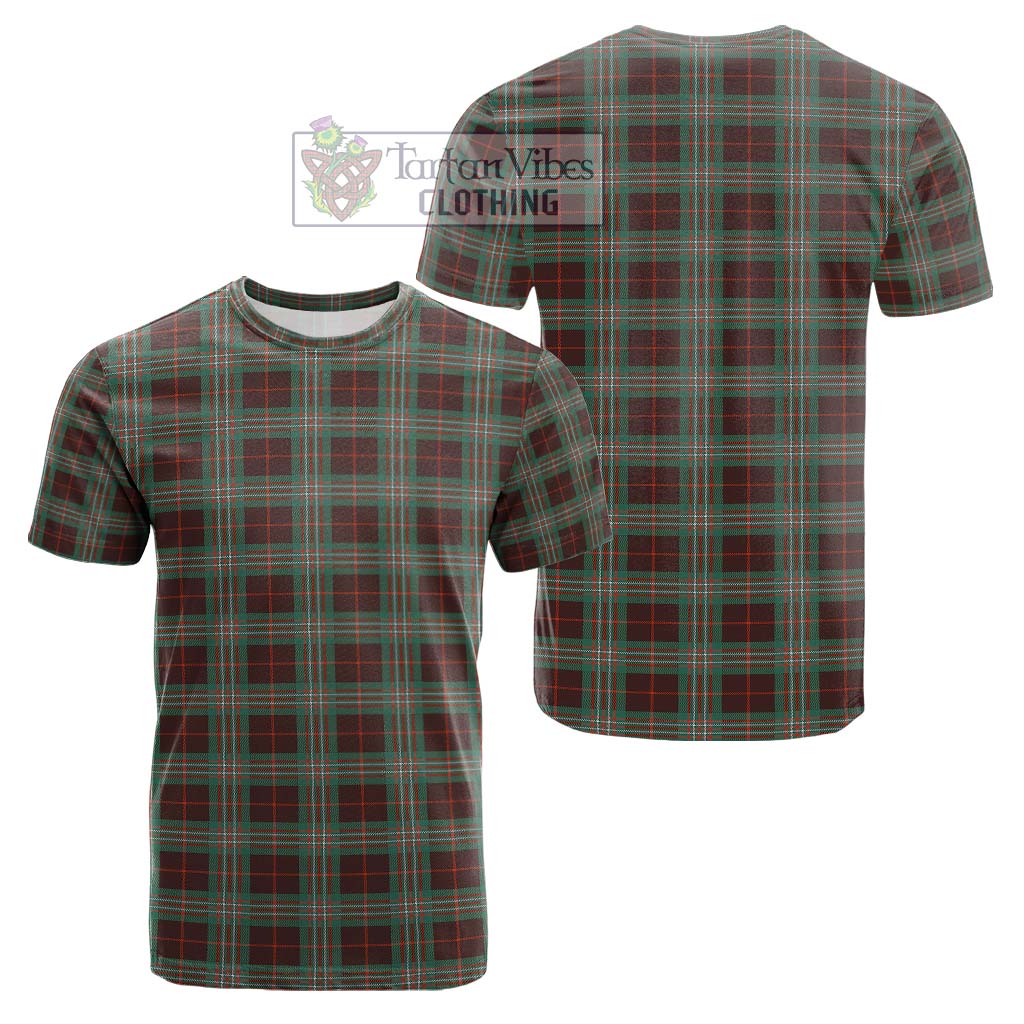 Scott Brown Ancient Tartan Cotton T-Shirt Kid's Shirt - Tartanvibesclothing Shop