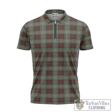 Scott Brown Ancient Tartan Zipper Polo Shirt