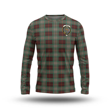 Scott Brown Ancient Tartan Long Sleeve T-Shirt with Family Crest