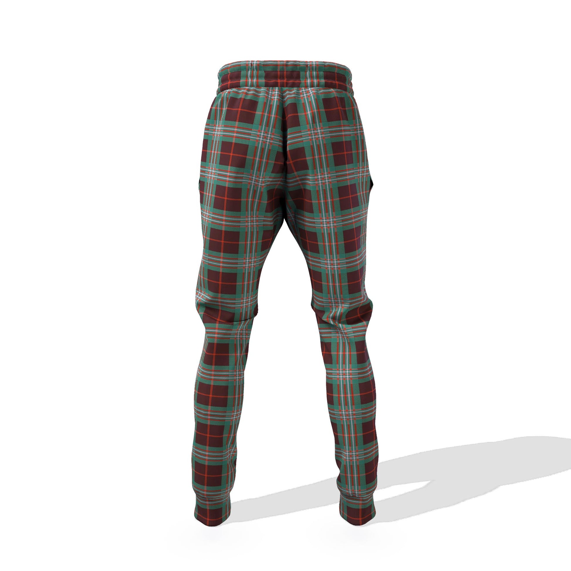 Scott Brown Ancient Tartan Joggers Pants with Family Crest 6XL - Tartan Vibes Clothing