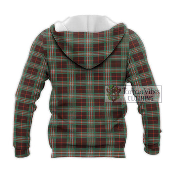 Scott Brown Ancient Tartan Knitted Hoodie with Family Crest DNA In Me Style