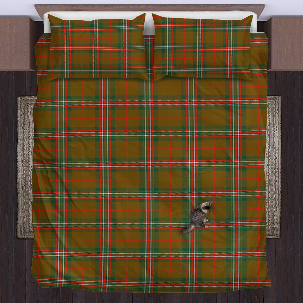 Scott Brown Modern Tartan Bedding Set US Bedding Set - Tartan Vibes Clothing