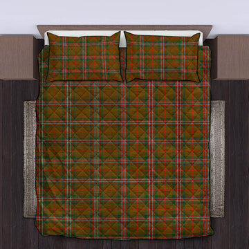 Scott Brown Modern Tartan Quilt Bed Set