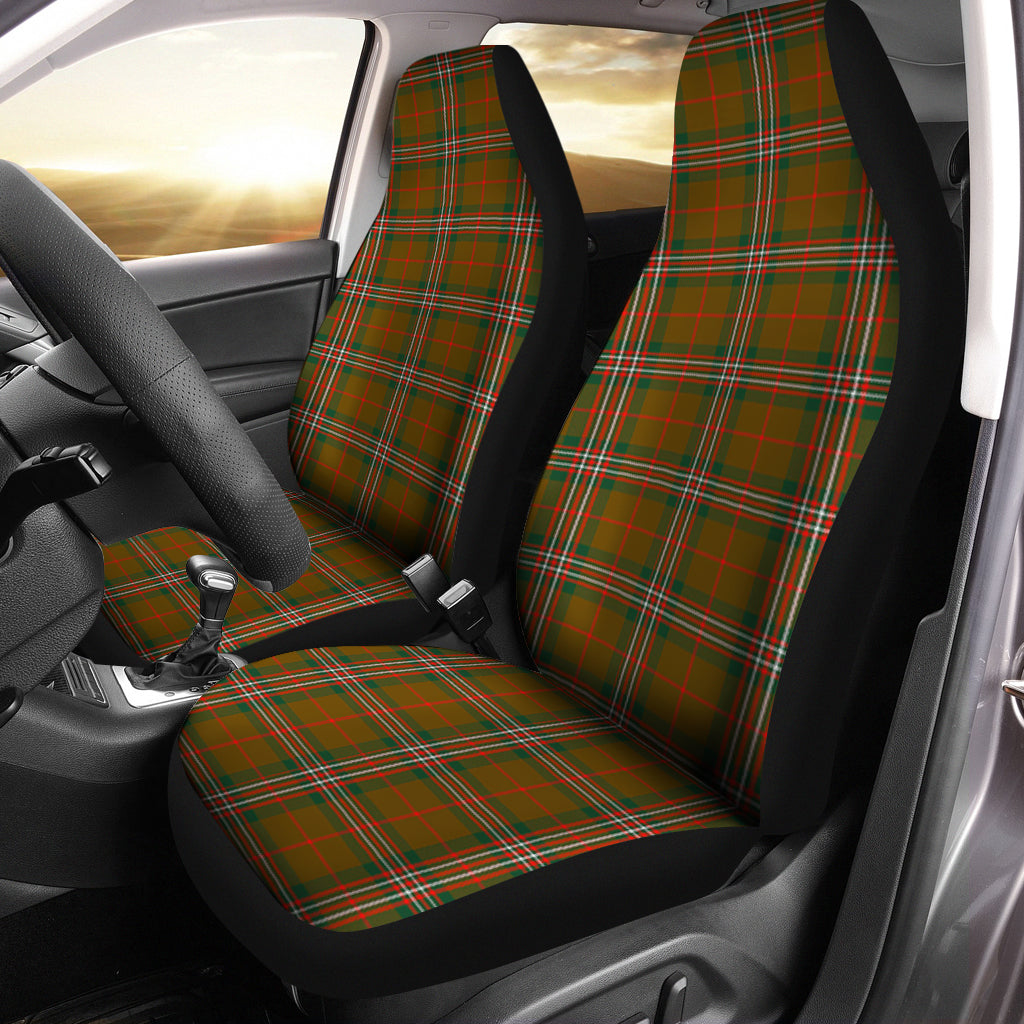 Scott Brown Modern Tartan Car Seat Cover - Tartanvibesclothing