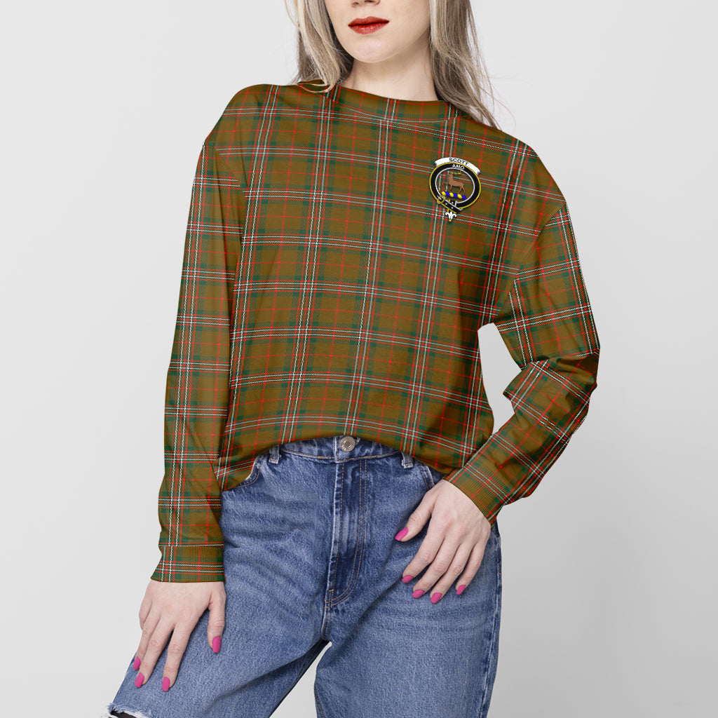 scott-brown-modern-tartan-sweatshirt-with-family-crest