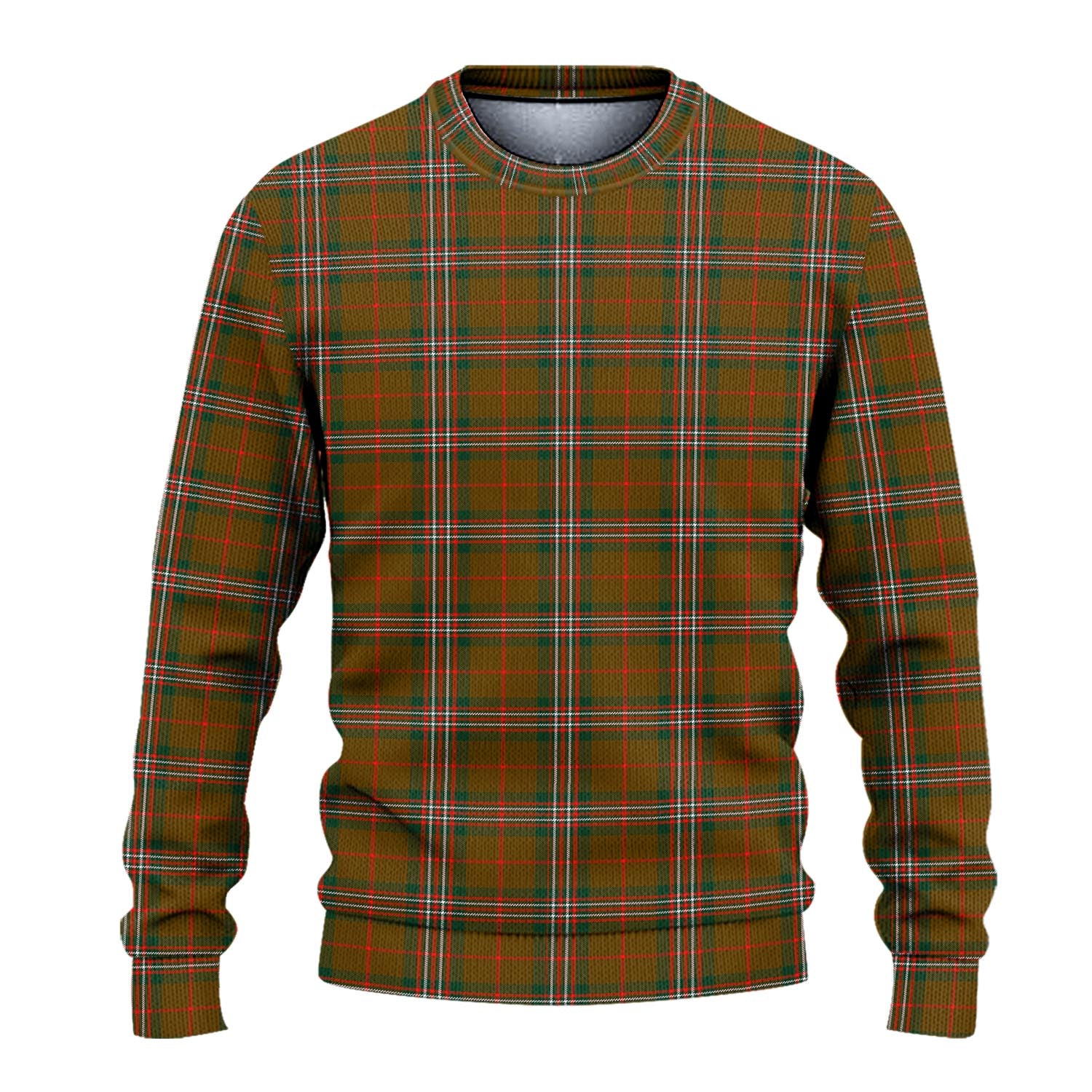Scott Brown Modern Tartan Knitted Sweater - Tartanvibesclothing