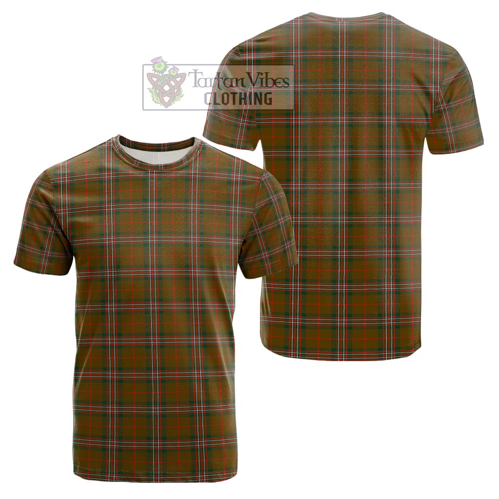 Tartan Vibes Clothing Scott Brown Modern Tartan Cotton T-Shirt