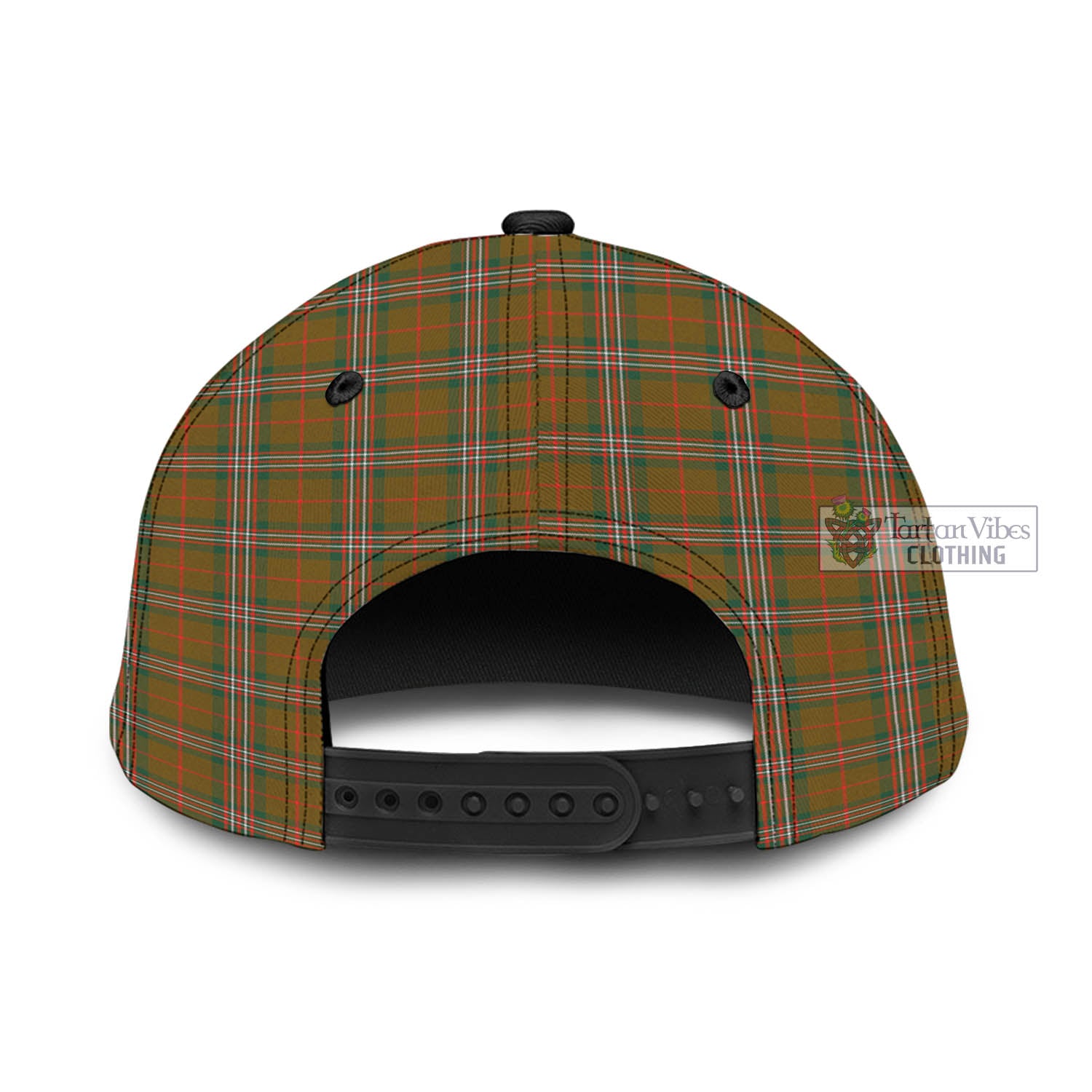 Tartan Vibes Clothing Scott Brown Modern Tartan Classic Cap with Family Crest In Me Style