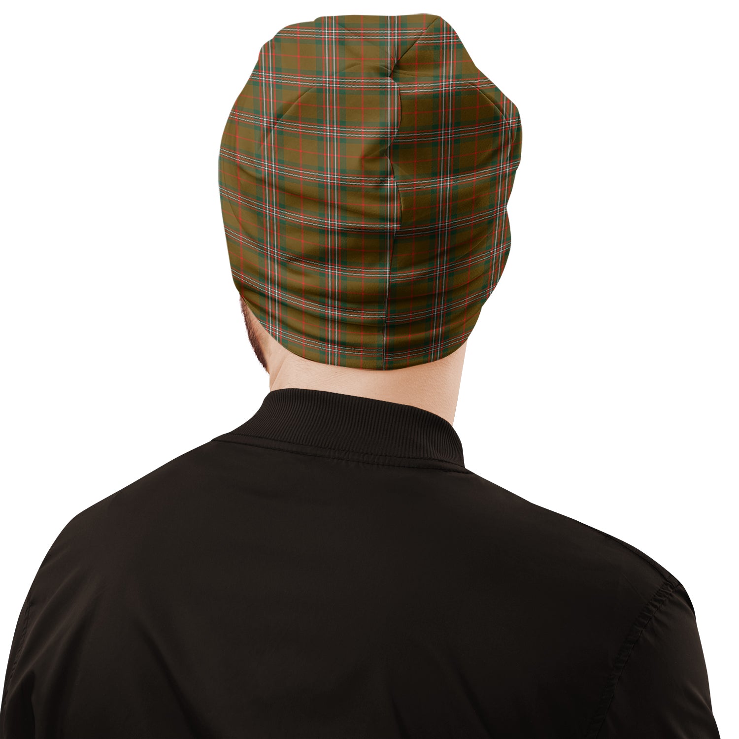 scott-brown-modern-tartan-beanies-hat-with-family-crest