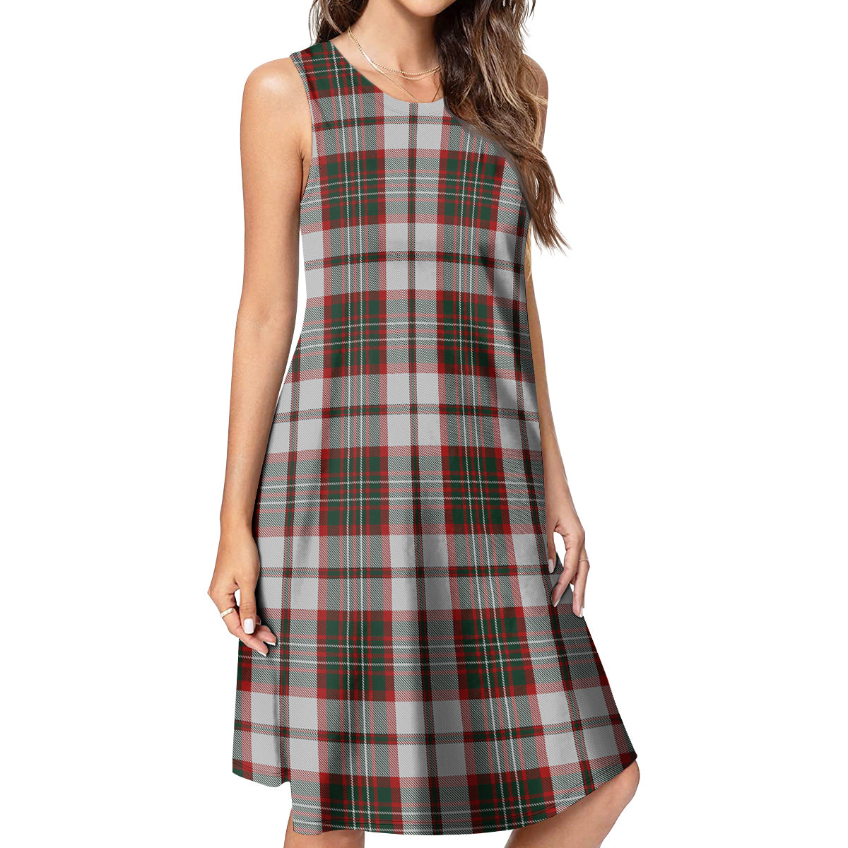 Scott Dress Tartan Womens Casual Dresses - Tartanvibesclothing