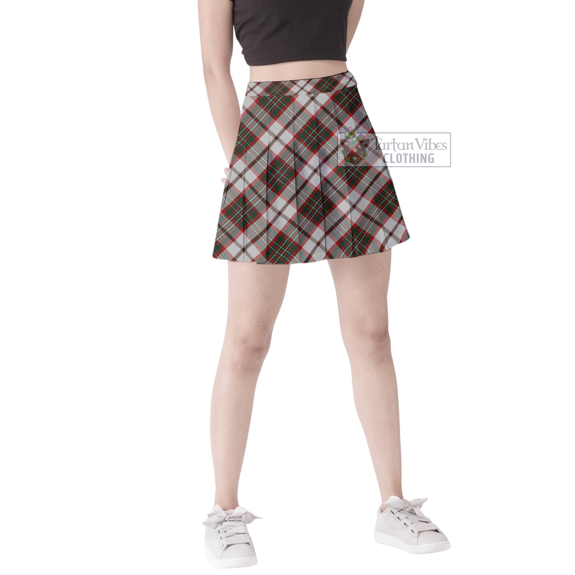 Tartan Vibes Clothing Scott Dress Tartan Women's Plated Mini Skirt