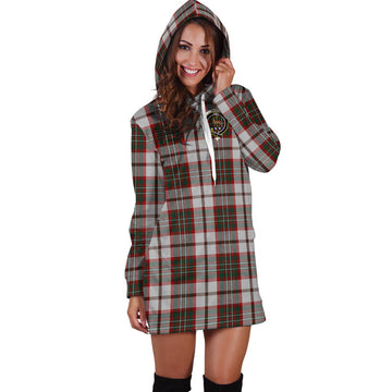 Scott Dress Tartan Hoodie Dress with Family Crest