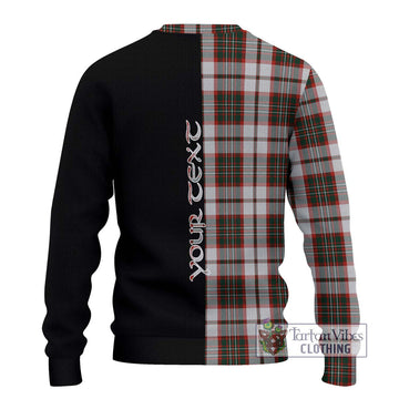 Scott Dress Tartan Ugly Sweater with Family Crest and Half Of Me Style