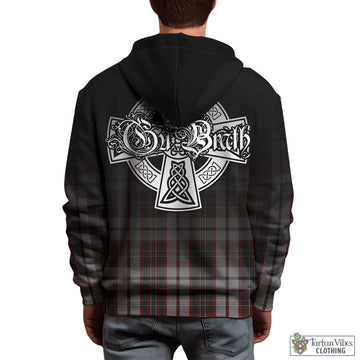 Scott Dress Tartan Hoodie Featuring Alba Gu Brath Family Crest Celtic Inspired