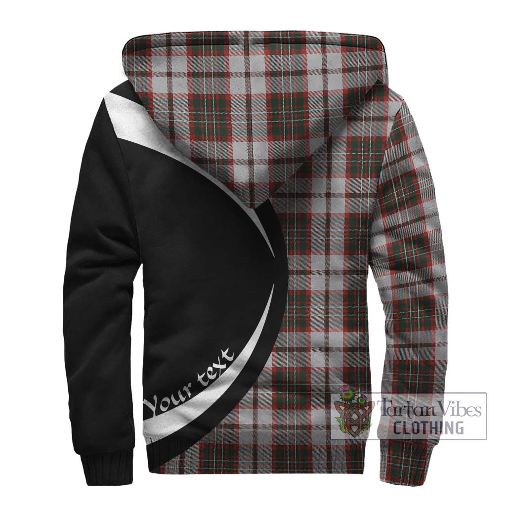 Scott Dress Tartan Sherpa Hoodie with Family Crest Circle Style - Tartan Vibes Clothing