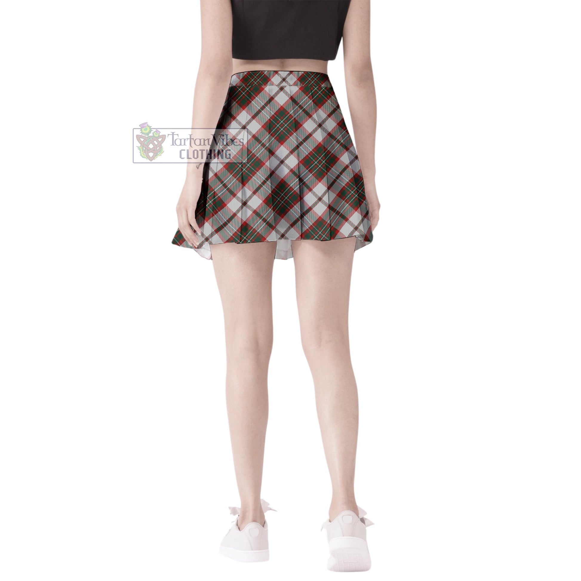 Tartan Vibes Clothing Scott Dress Tartan Women's Plated Mini Skirt