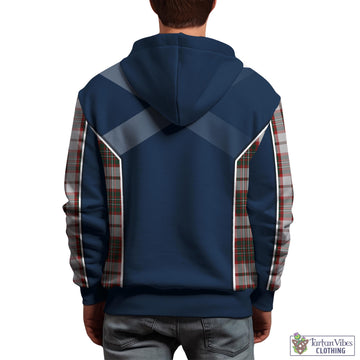 Scott Dress Tartan Hoodie with Family Crest and Scottish Thistle Vibes Sport Style