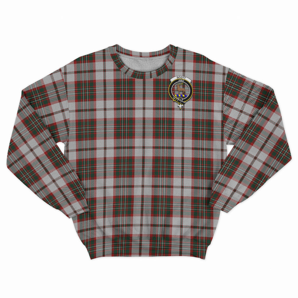 Scott Dress Tartan Sweatshirt with Family Crest - Tartan Vibes Clothing