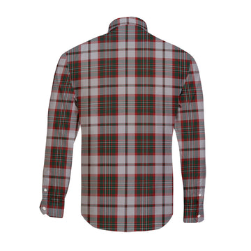 Scott Dress Tartan Long Sleeve Button Up Shirt with Family Crest