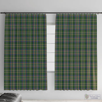 Scott Green Tartan Window Curtain