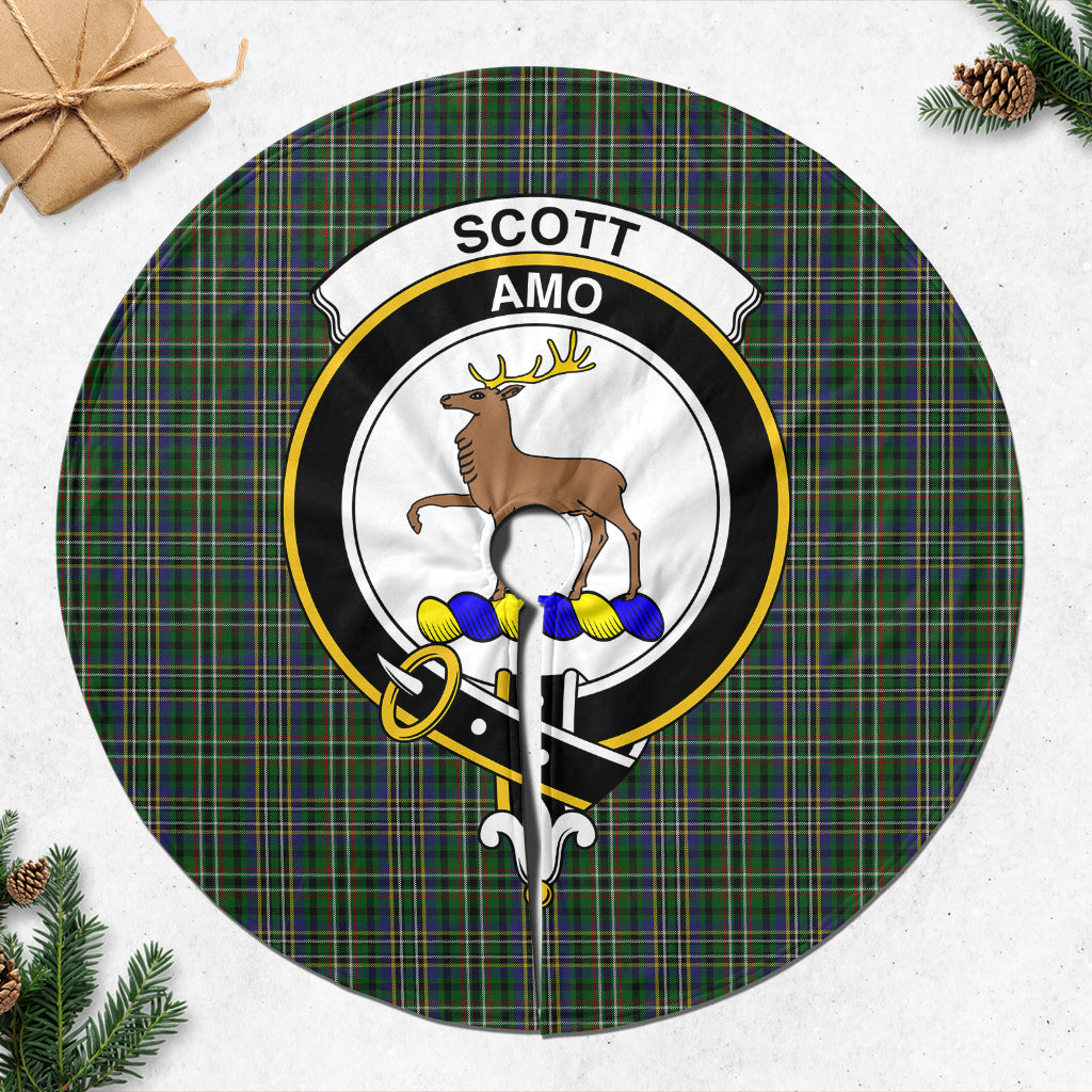 scott-green-tartan-christmas-tree-skirt-with-family-crest