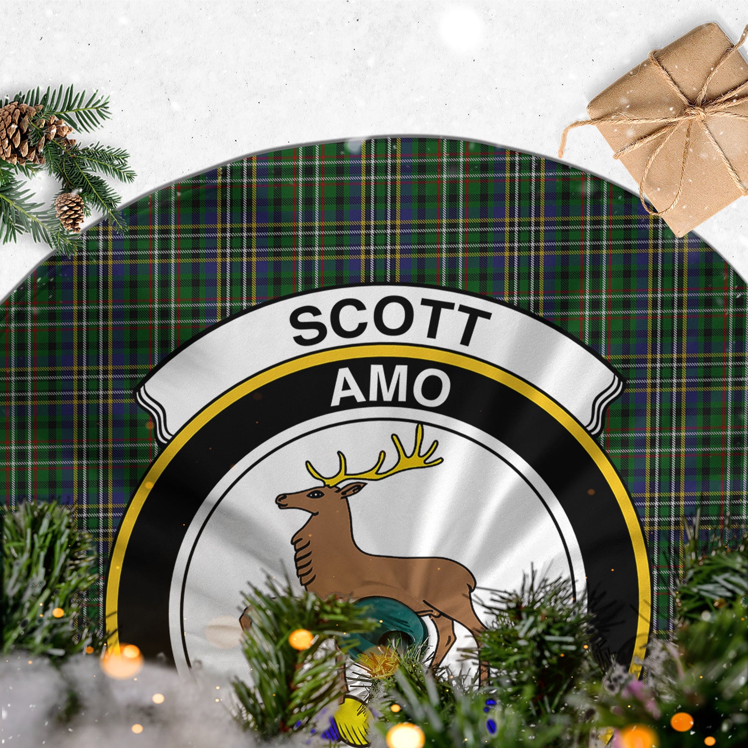 scott-green-tartan-christmas-tree-skirt-with-family-crest