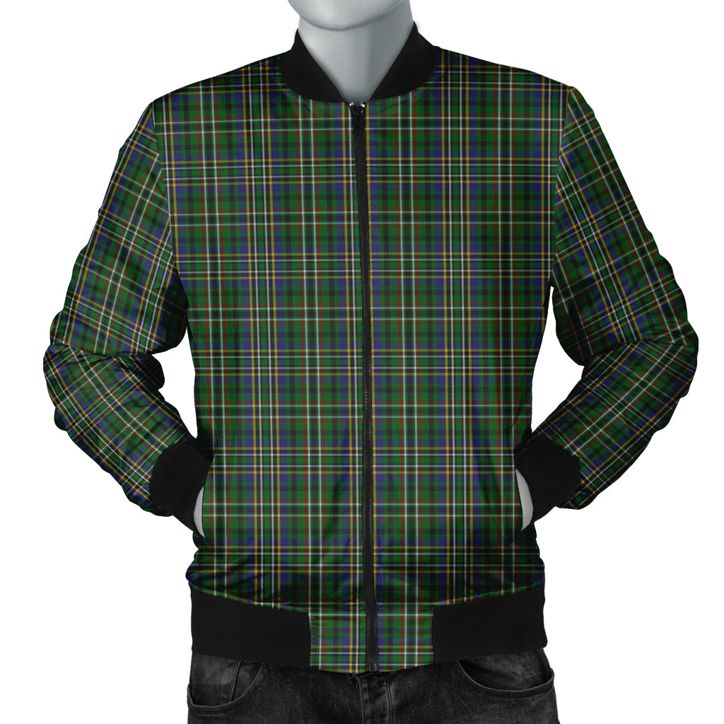 scott-green-tartan-bomber-jacket