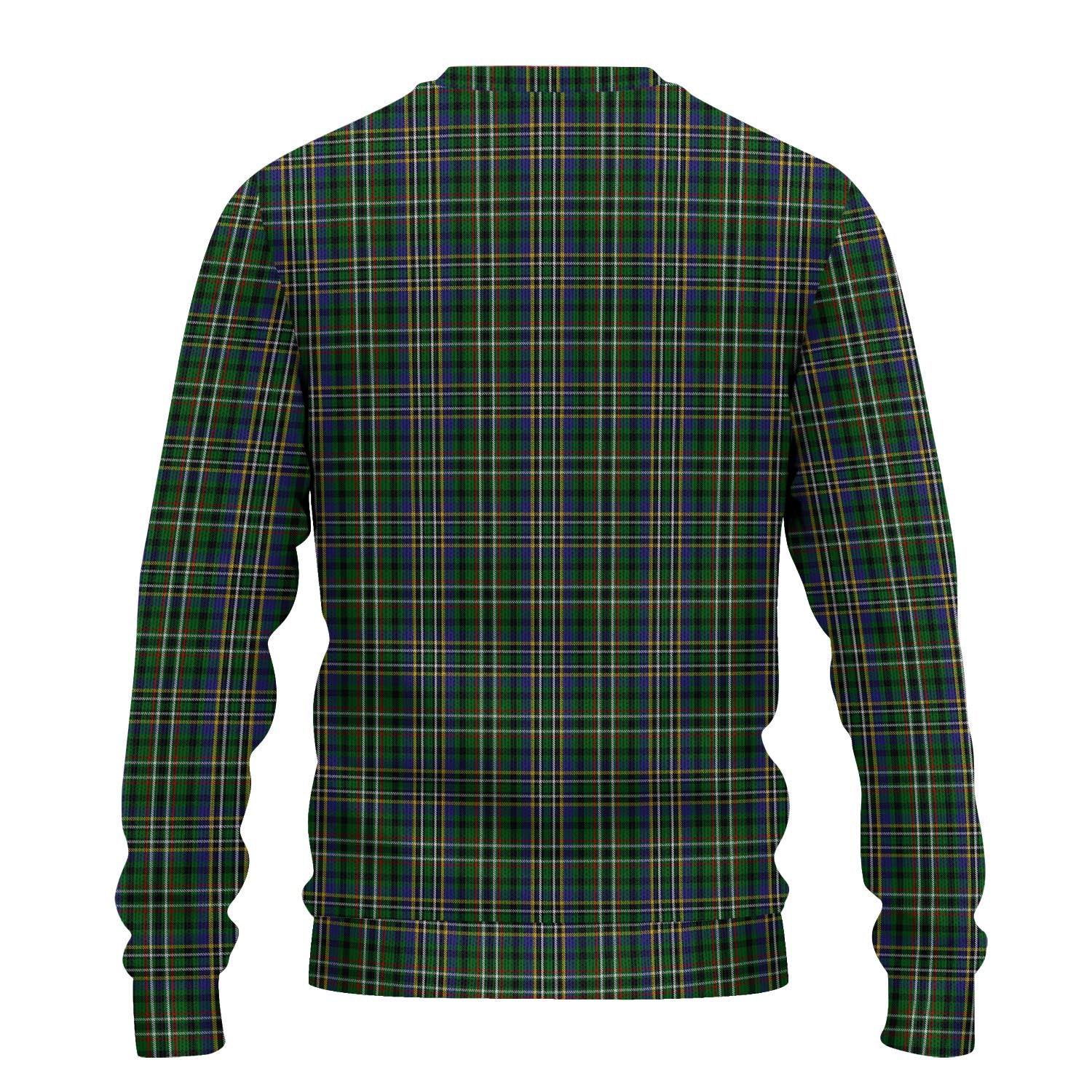 Scott Green Tartan Knitted Sweater - Tartanvibesclothing