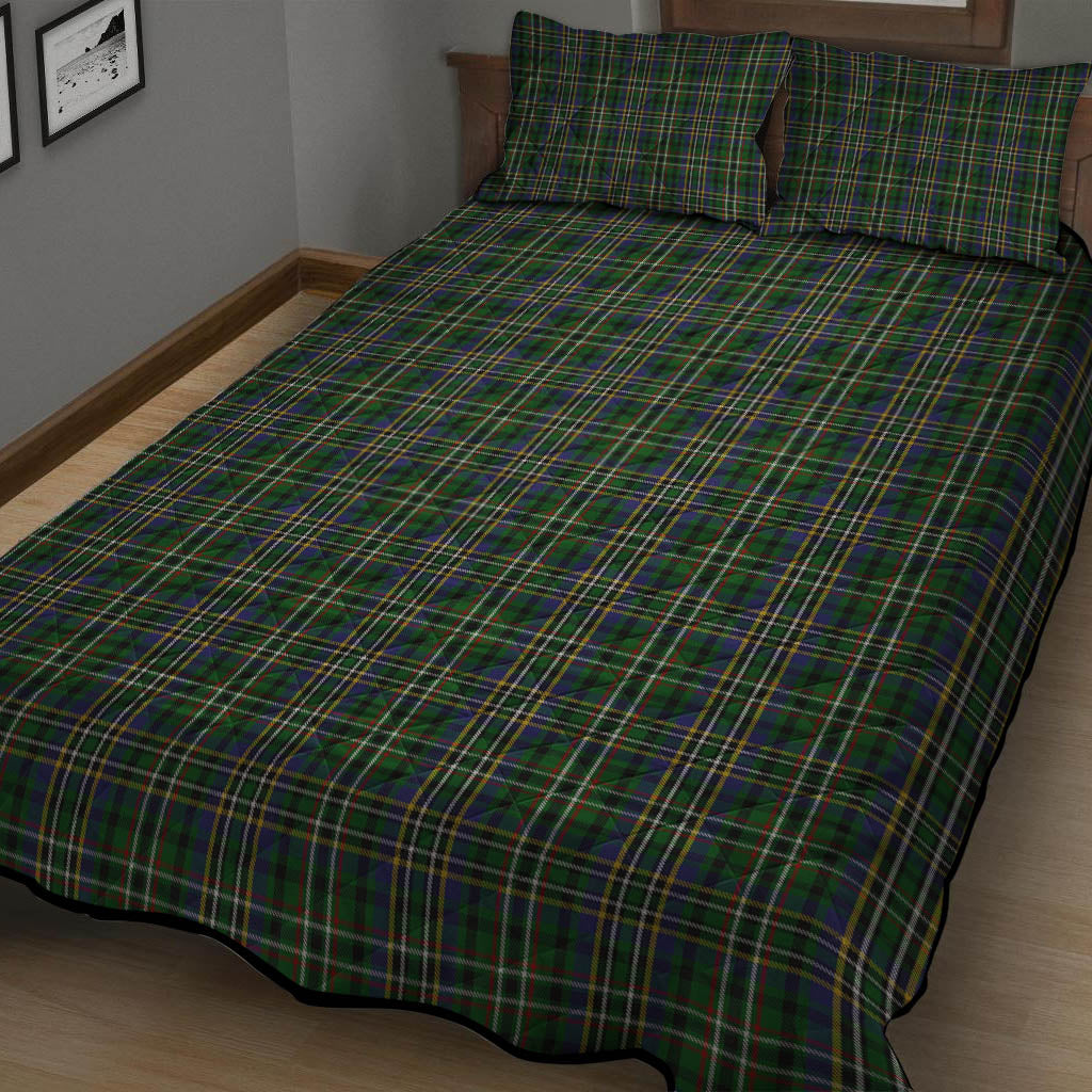 Scott Green Tartan Quilt Bed Set - Tartan Vibes Clothing