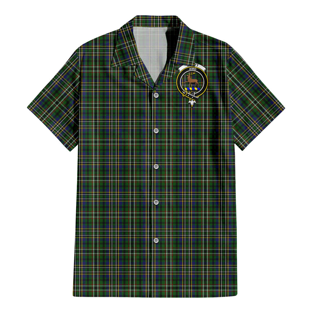 scott-green-tartan-short-sleeve-button-down-shirt-with-family-crest