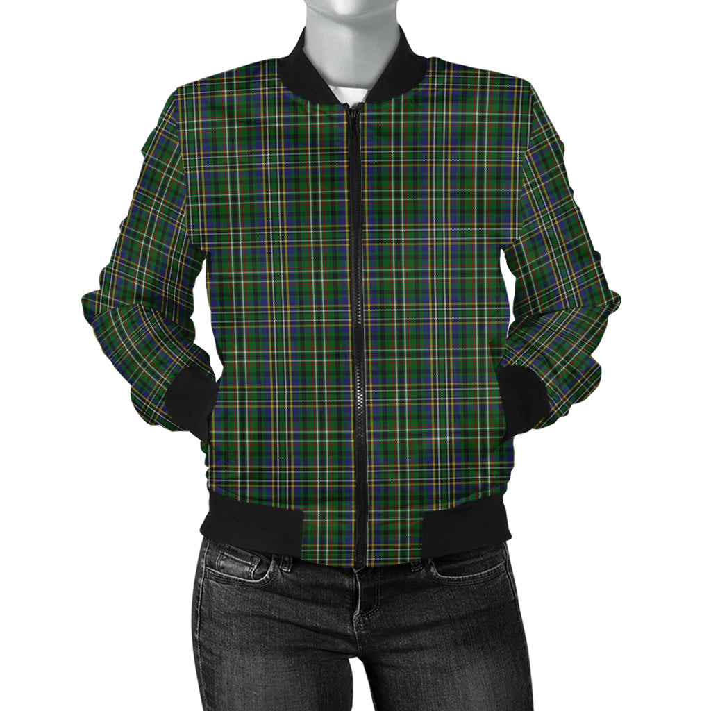 scott-green-tartan-bomber-jacket