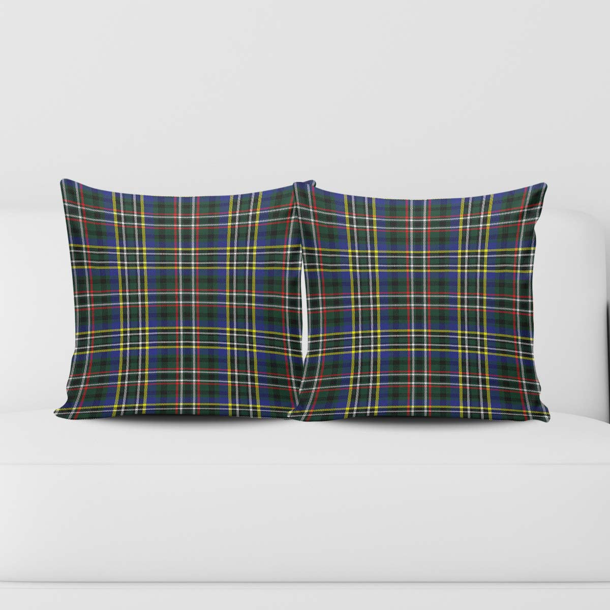 Scott Green Modern Tartan Pillow Cover Square Pillow Cover - Tartanvibesclothing