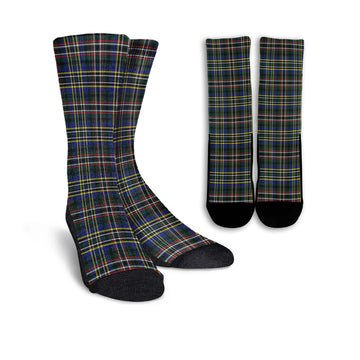 Scott Green Modern Tartan Crew Socks