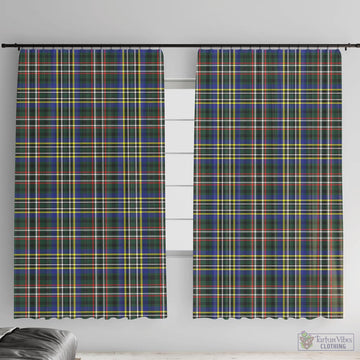 Scott Green Modern Tartan Window Curtain