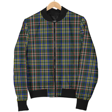 Scott Green Modern Tartan Bomber Jacket