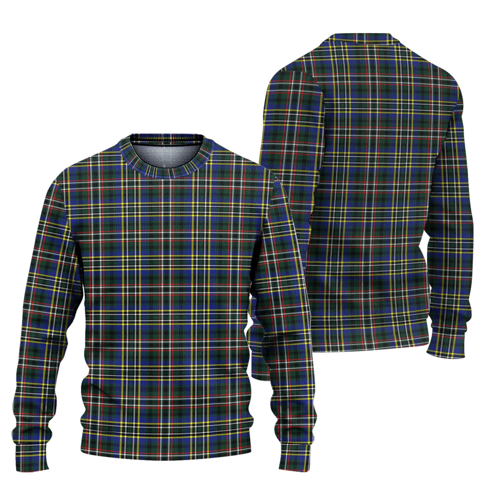 Scott Green Modern Tartan Knitted Sweater Unisex - Tartanvibesclothing