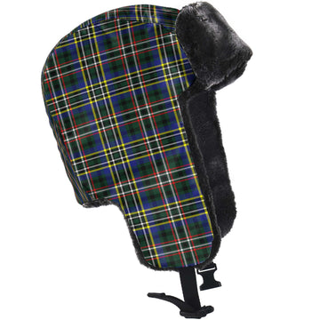 Scott Green Modern Tartan Winter Trapper Hat