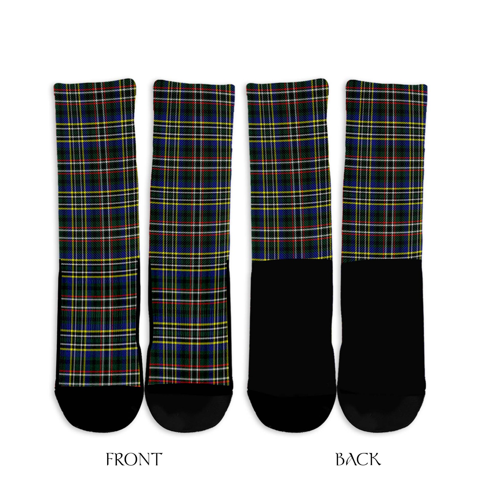 Scott Green Modern Tartan Crew Socks - Tartanvibesclothing