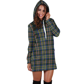 Scott Green Modern Tartan Hoodie Dress