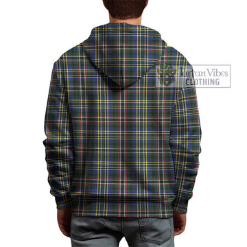 Scott Green Modern Tartan Hoodie with Family Crest DNA In Me Style