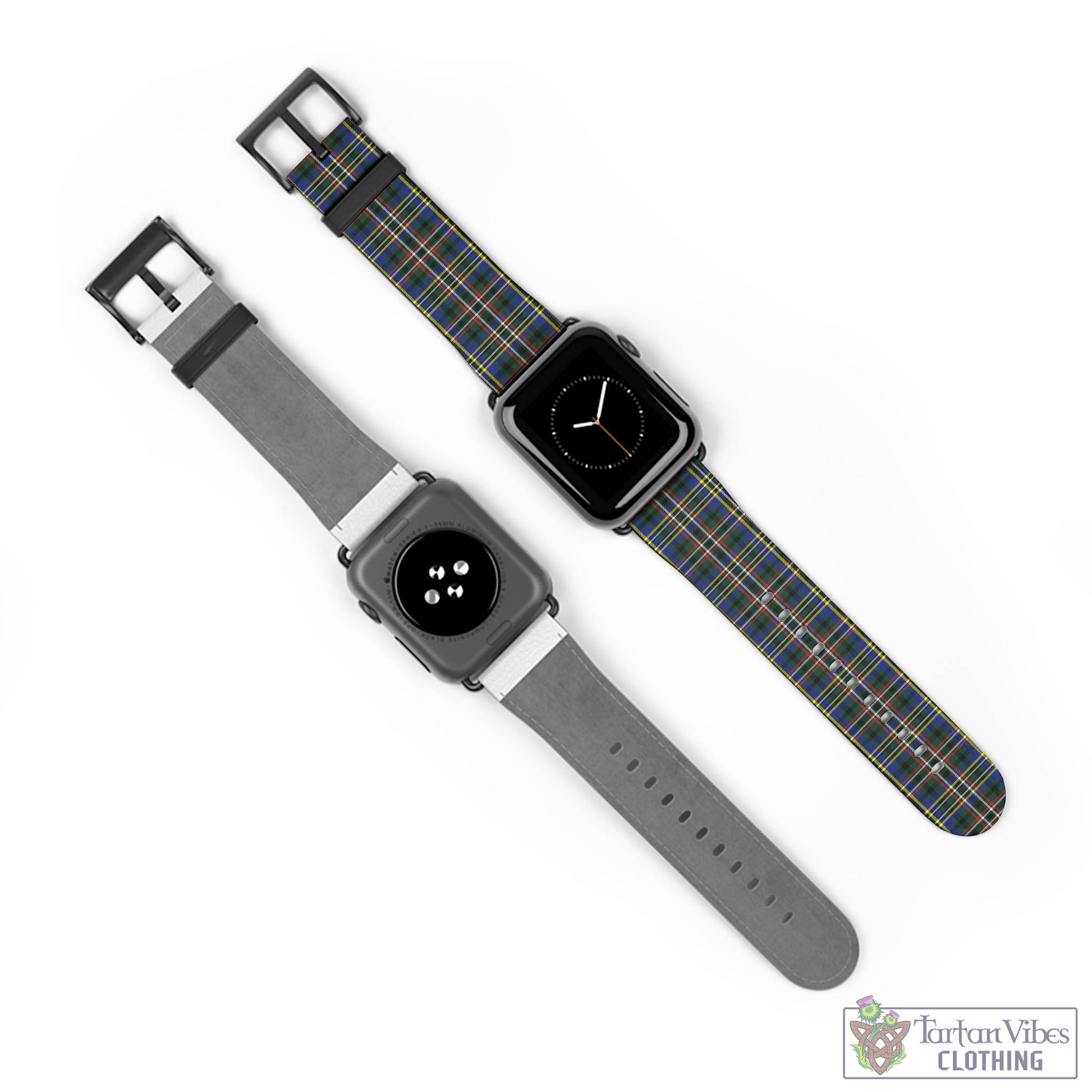 Tartan Vibes Clothing Scott Green Modern Tartan Watch Band