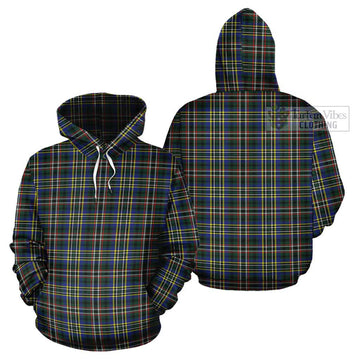 Scott Green Modern Tartan Cotton Hoodie