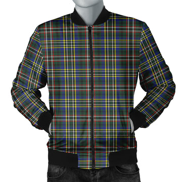 Scott Green Modern Tartan Bomber Jacket